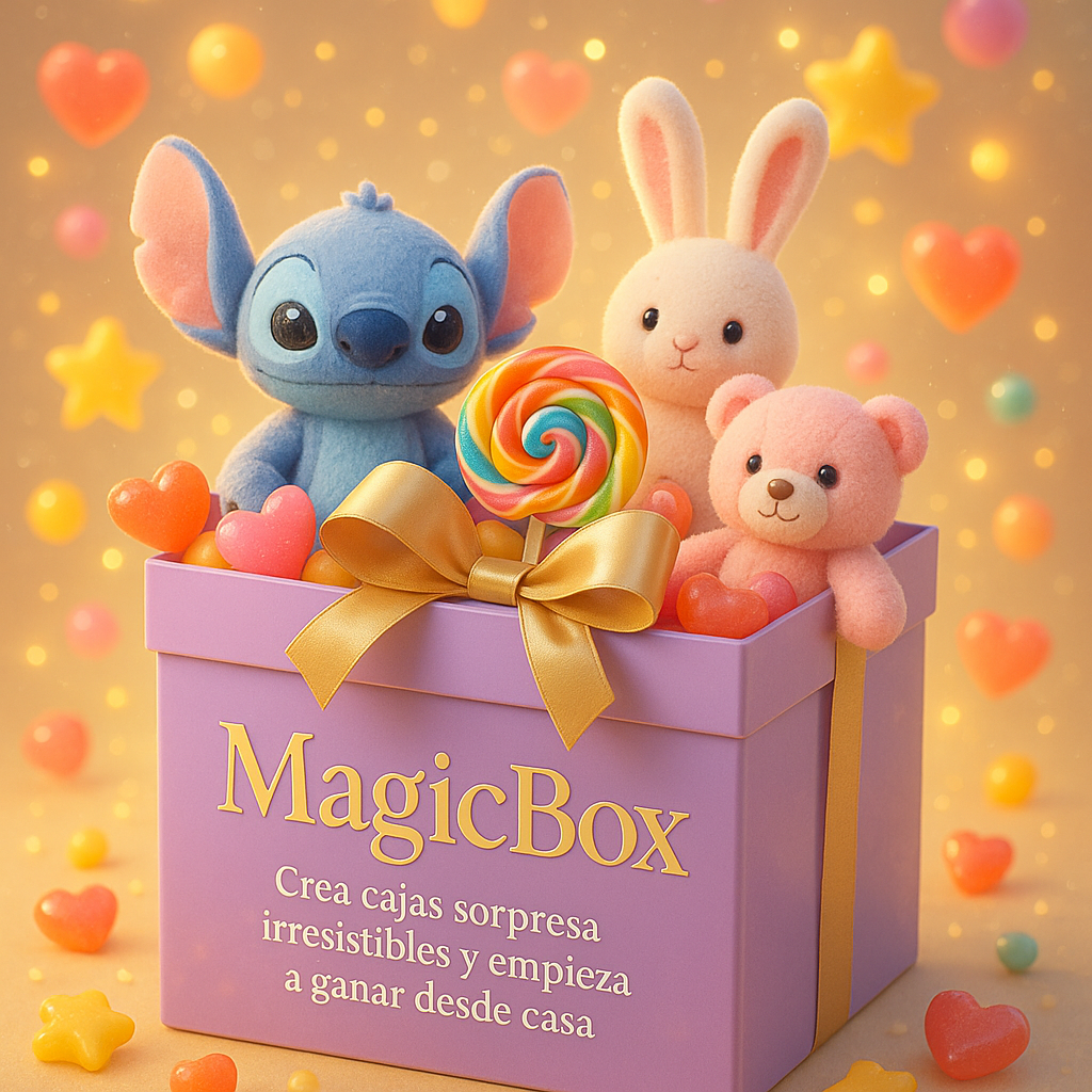 MAGIC BOX - CREA CAJAS SOPRESA + 5 BONUS DE REGALO
